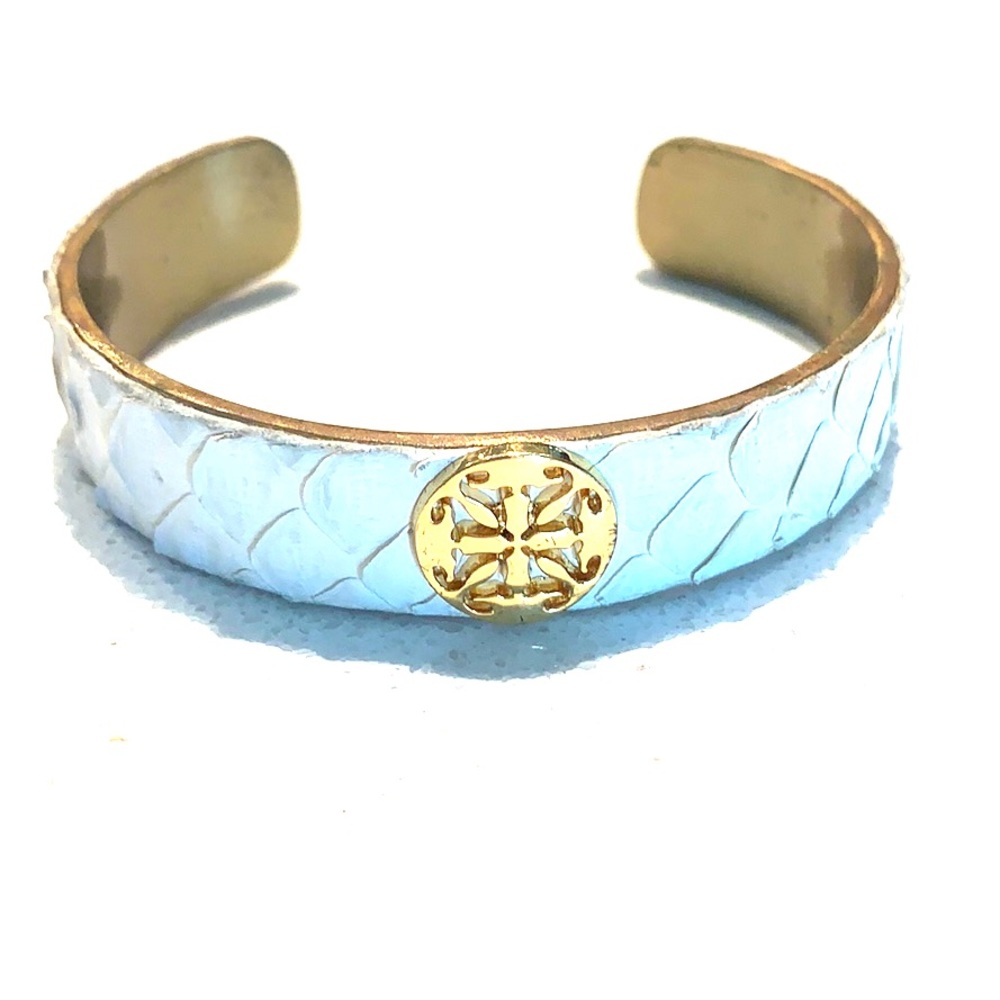 Rustic Cuff Python Bracelet